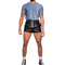 Manfinity Fever City Men Slant Pocket original cow-hide Leather Shorts