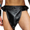 MENS REAL LEATHER FETISH SKIRT LOINCLOTH DESIGN WITH V SHAPED