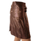 MEN'S Original LEATHER BROWN UTILITY CARGO KILT CHOICE OF LENGTH AND SIZES  ,  MEN'S REAL LEATHER BROWN UTILITY CARGO KILT CHOICE OF LENGTH AND SIZES