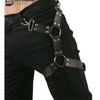 Leg leather harness mens