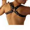 Bondage - The Contender original Leather Mens Adjustable shoulder-to-Chest Harness