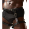Leg Harness Man Adjustable Brown and Black origninal leather colours