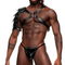 Gladiator Armor Harness Men Adjustable Shoulder Harness Fetsihwear