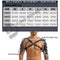 Gladiator Armor Harness Men Adjustable Shoulder Harness Fetsihwear