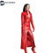 ADULTS WOMENS LADIES REAL ORIGINAL LEATHER LONG RED LEATHER DRESS GOWN SUIT GOTHIC TRENCH COAT BY DARKSHADOW LEATHERS