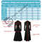 WOMENS LADIES REAL LEATHER DRESS GOWN SUIT GOTHIC TRENCH COAT