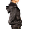Female singularity jacket , Made with Original Leather