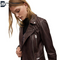 Women Brown Real leather Biker Jacket | Original Leather Jacket