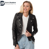 Women Genuine Leather Bomber Biker Jacket | Leather Jacket