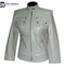 White Angel Women Genuine Leather Jacket Zipper