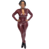 Womens Leather Jumpsuit made with orignal lambskin or cowhide leather