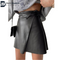 Women Real Shiny Leather Skirt | Leather Shorts For Women's