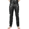 Genuine Seamless Skinny leather Pants Men's, Five Pockets Jeans Style Premium Kink with shirt