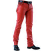 Original Red Leather pants For Mens - Handmade Original Leather pants