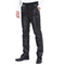 MENS REAL LEATHER ELASTIC HIGH WAIST THICK WARM ORIGINAL LEATHER PANT