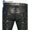 Original Cow-Hide Leather Party Pants Laced Leather Pants Slim Fit Party or Casual Wear Multiple Lacing Stylish Pants