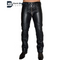 Handmade Mens 2 way Zipper from the front through the Back crotch Original Sheep Soft Leather Pants