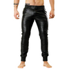 New Handmade Hollywood Style Men's Leather Pant Original Lambskin Slim Fit Biker And Travel Pants