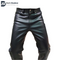 Men's Black Cow 0riginal Leather Sleek And Sexy Style Jeans Bluff Pants Bikers Trousers