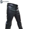 Men's Black Cow 0riginal Leather Sleek And Sexy Style Jeans Bluff Pants Bikers Trousers