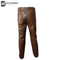Mean's Brown Cow Original Leather Sleek And Sexy 501 Style Jeans Bluff Pants Bikers Trowsers