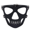 MENS HANDMADE REAL SMOOTH LEATHER SKULL MASK / UNISEX LEATHER SKULL MASK