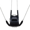 HEAVY DUTY PLAY ROOM BLACK LEATHER SEX SWING ADULT SLING WITH LEG STRAPS LOVE