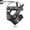 Real Leather Hood Mask with Mouth Gag & Muzzle | Bondage Restraint Head Harness | Handmade BDSM Gimp Mask | Fetish Gag Gear