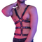 Original Leather Body Harness Men Adjustable Men's Chest Harness Body Gear for Men Leather Parallel Harness Gift for Him Boyfriend,Real Leathet, Red, white, Blue, Brown and Black Real leather colours