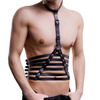 Men's Chest Harness Men's restraints Body bondage gear Leather Parallel Harness in multiple colour original leather