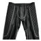 LEATHER MENS TROUSERS BLACK WHITE PIPING PANTS BIKER BLUF BREECHES GAY TROUSERS