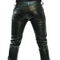 MENS REAL LEATHER BLACK SHINNY JEANS PANTS LEATHER SHEEP LEATHER MEN TROUSERS