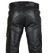Men's Real Leather Pant's Cargo Pockets Pants Bikers Leather Trousers