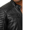 Mens Real Leather Black Biker Jacket Pure Leather Jacket Genuine Leather Jacket For Me