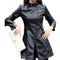 Womens Trench Coat black