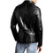 Mens Leather brown sophisticated formal leather four season jacket