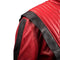 Mickael Jackson Thriller Black Stipes Red Real Leather Jacket  Mens Distressed Leather Jacket Thriller MJ Genuine Leather Slim Fit Leather Jacket