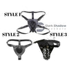 Male Chastity Device Leather Underwear | Lockable Chastity Cage Panties | Handmade Restraint Bondage Gear for Men | Fetish Lingerie