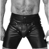 codpiece leather short