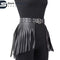 Women’s Real Leather Harness Waist Belt with Tassels – Gothic Punk Festival Tassel Skirt – Cowboy Girl Wild Western Style – Sexy Handmade Leather Accessory